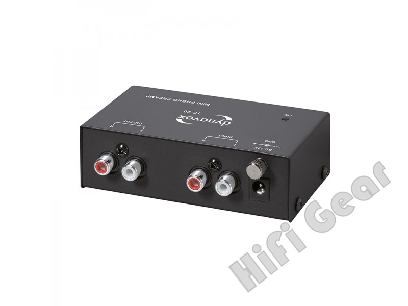 Dynavox TC20 Phono Preamplifier HiFi Gear offer high quality audio
